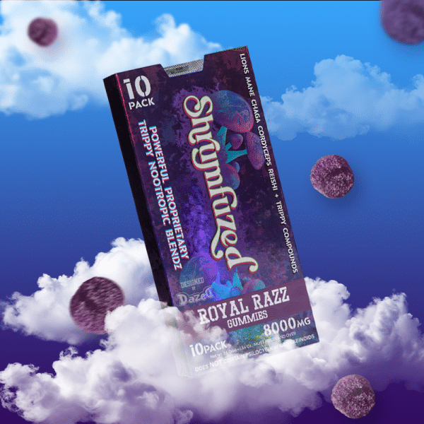 Dazed Shrumfuzed 10pk Gummies 8000mg 5ct - Premium  from H&S WHOLESALE - Just $87.50! Shop now at Y&M WHOLESALE