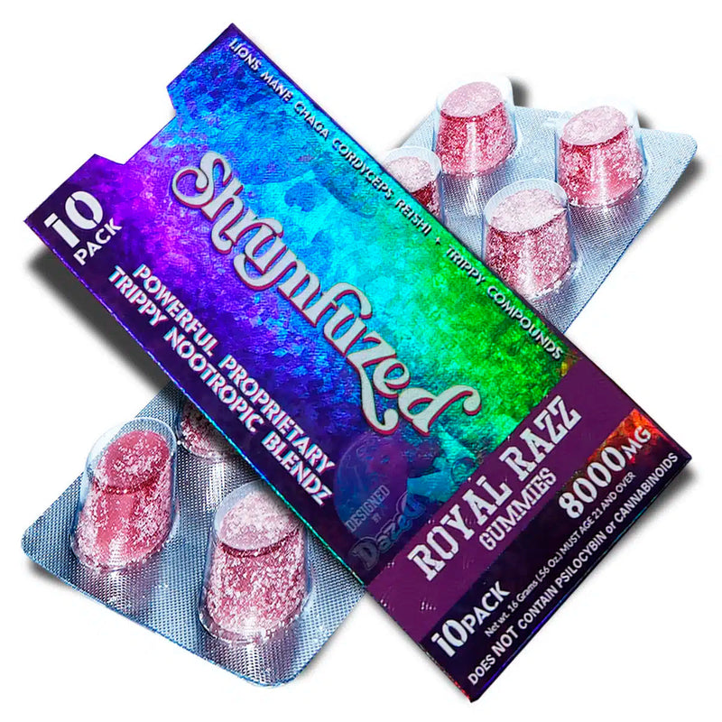 Dazed Shrumfuzed 10pk Gummies 8000mg 5ct - Premium  from H&S WHOLESALE - Just $87.50! Shop now at Y&M WHOLESALE