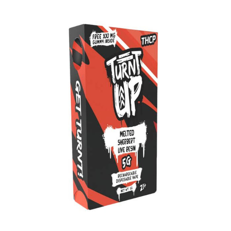 Turnt Up Keep It100 THC 5g Live Resin Disposable Vape 5ct Box - Premium  from H&S WHOLESALE - Just $65! Shop now at H&S WHOLESALE