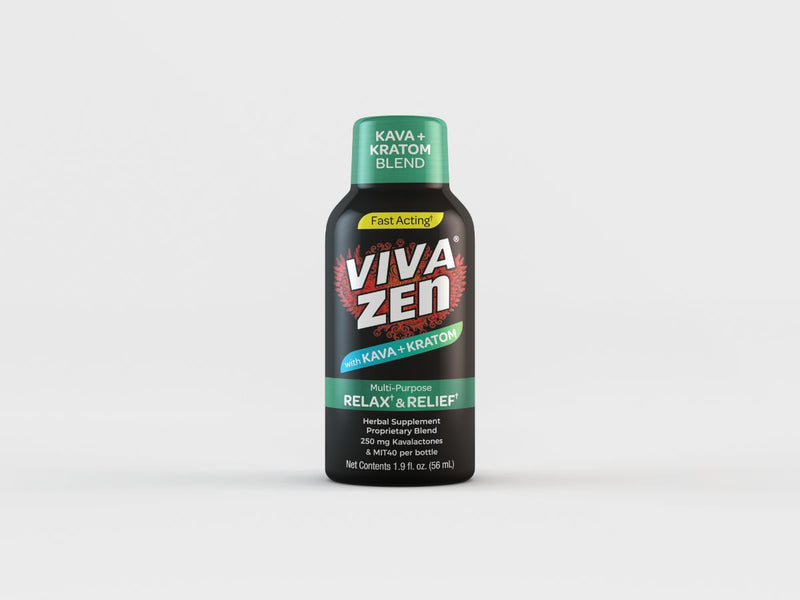 Vivazen Kava+Kratom Blend 12ct Box - Premium  from H&S WHOLESALE - Just $52! Shop now at Y&M WHOLESALE
