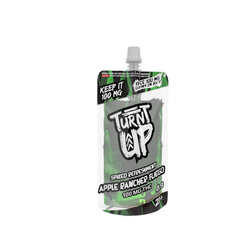 Turnt Up Delta 9 Spiked Refreshmint 100mg Juice Bag 1ct - Premium  from H&S WHOLESALE - Just $5! Shop now at Y&M WHOLESALE