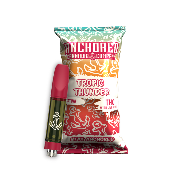 Anchored THC-A 1g Live Resin Cartridge 5ct Bag - Premium  from H&S WHOLESALE - Just $40! Shop now at Y&M WHOLESALE