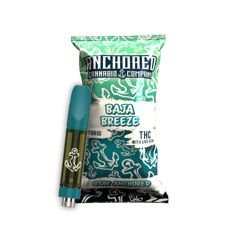 Anchored THC-A 1g Live Resin Cartridge 5ct Bag - Premium  from H&S WHOLESALE - Just $40! Shop now at Y&M WHOLESALE