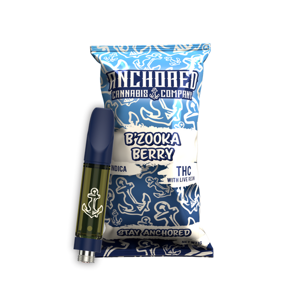 Anchored THC-A 1g Live Resin Cartridge 5ct Bag - Premium  from H&S WHOLESALE - Just $40! Shop now at Y&M WHOLESALE