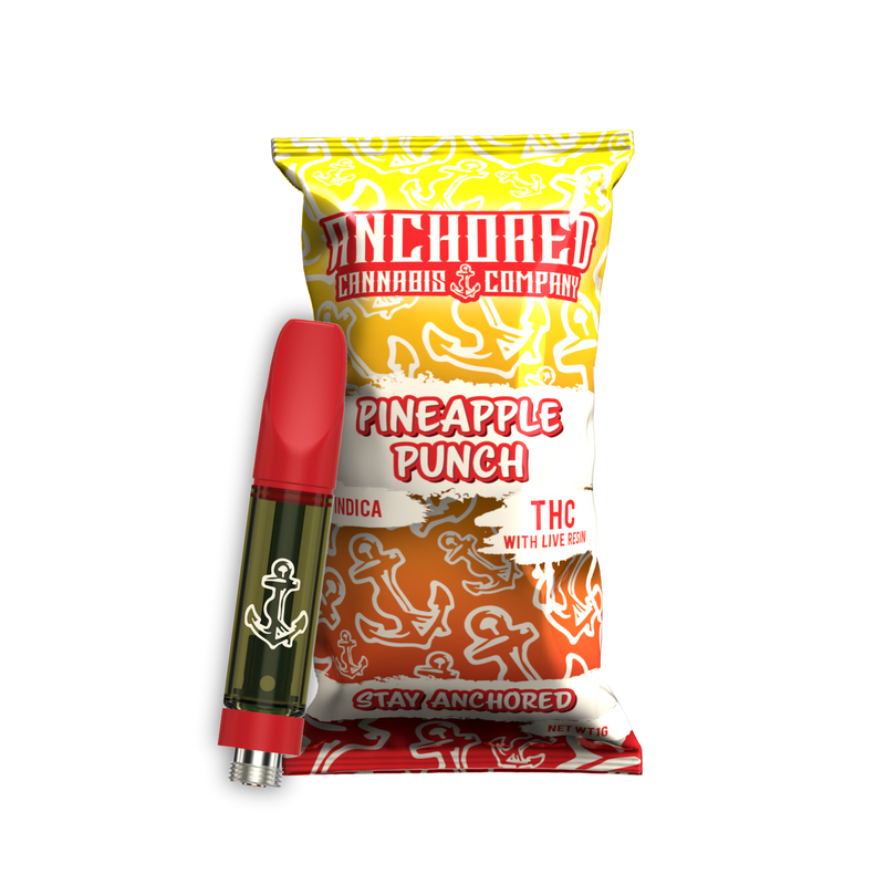 Anchored THC-A 1g Live Resin Cartridge 5ct Bag - Premium  from H&S WHOLESALE - Just $40! Shop now at Y&M WHOLESALE