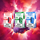 RAZ TN9000 Puffs Zero Nicotine 12ml 0mg 5ct Disposable - Premium  from H&S WHOLESALE - Just $41.50! Shop now at Y&M WHOLESALE