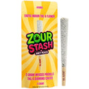 Zour Stash THCA Diamond Coated 2g 2pk Prerolls 10ct Display Box