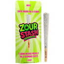 Zour Stash THCA Diamond Coated 2g 2pk Prerolls 10ct Display Box