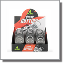 Never Exhale High Quality Stainless Steel Cigar Cutter 12ct Box GS-30522