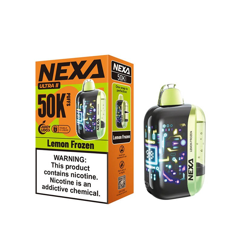 Nexa Ultra ll 50,000 Puffs 20ml Disposable Vape 5ct Display Box