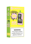Kado Bar 5% Sour Edition & Control 40,000 Puffs Disposable Vape 5ct Display Box