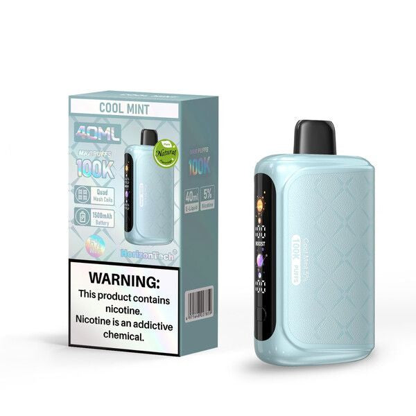 Horizon Tech 100,000 Puffs 40ml Disposable Vape 5ct Display Box