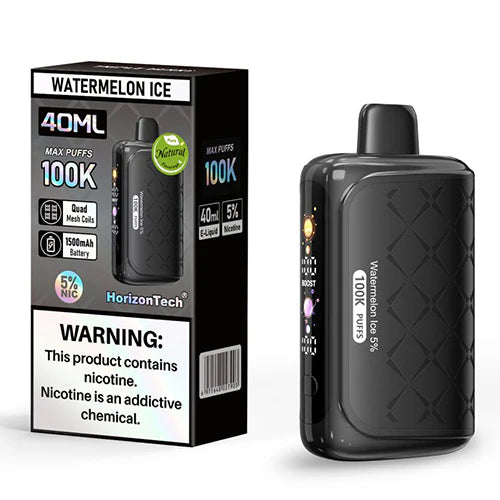 Horizon Tech 100,000 Puffs 40ml Disposable Vape 5ct Display Box