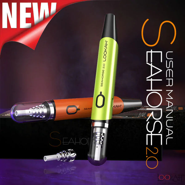 Lookah Seahorse 2.0 Vaporizer 1ct box - Premium  from H&S WHOLESALE - Just $24.00! Shop now at H&S WHOLESALE