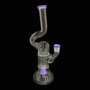 Hillside 12” Water pipe with 14mm bowl HE-137 - Premium  from H&S WHOLESALE - Just $45.00! Shop now at H&S WHOLESALE