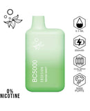 EBDESIGN Zero 0% Nic BC5000 puffs disposables vape - Premium  from H&S WHOLESALE - Just $80! Shop now at H&S WHOLESALE