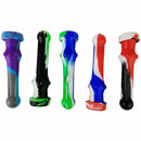 Silicone Nectar Pipe - with 14M Quartz Tip - Premium  from H&S WHOLESALE - Just $3.00! Shop now at H&S WHOLESALE