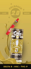 Cake 2g ColdPack Delta 8 & HXC & THC-P Live Resin Disposable Vape 1ct - Premium  from H&S WHOLESALE - Just $19.00! Shop now at H&S WHOLESALE