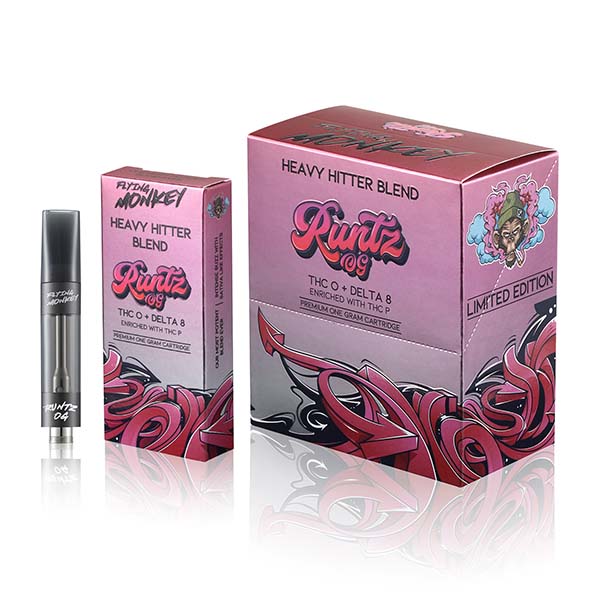 Flying monkey THC-O & D8 1ML Carts - Premium  from H&S WHOLESALE - Just $11.00! Shop now at H&S WHOLESALE