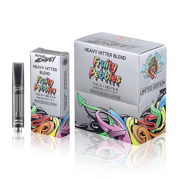 Flying monkey THC-O & D8 1ML Carts - Premium  from H&S WHOLESALE - Just $11.00! Shop now at H&S WHOLESALE