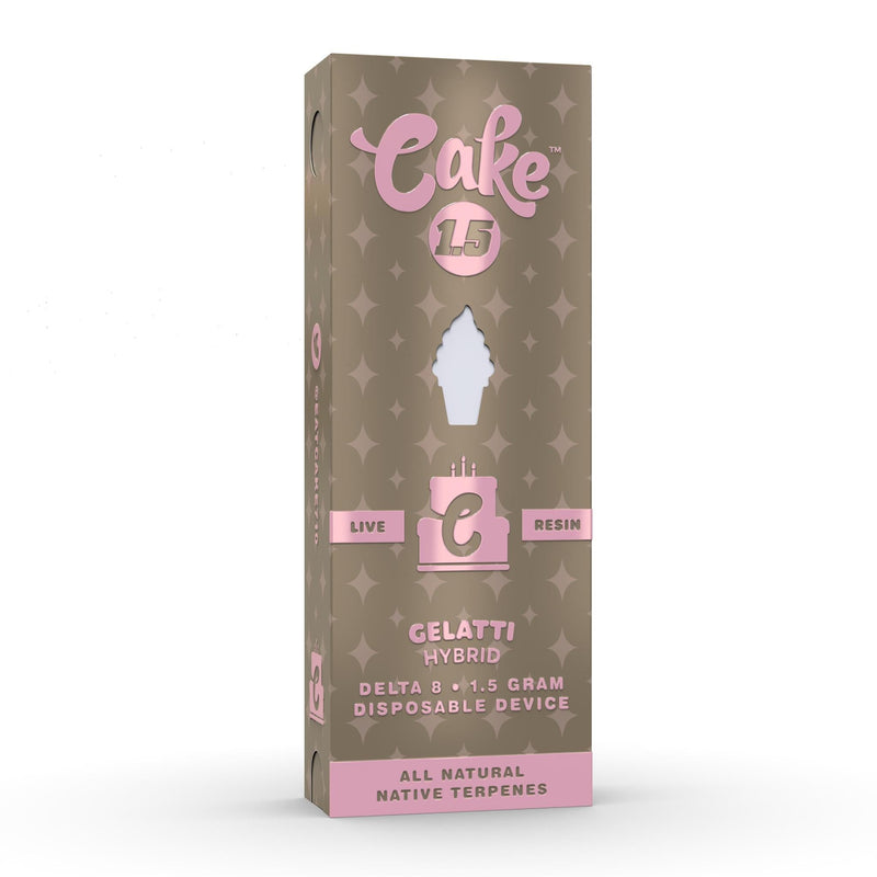 Cake 2g Delta 8 Live Resin Disposable Vape 1ct - Premium  from H&S WHOLESALE - Just $14! Shop now at H&S WHOLESALE