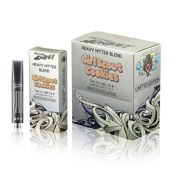 Flying monkey THC-O & D8 1ML Carts - Premium  from H&S WHOLESALE - Just $11.00! Shop now at H&S WHOLESALE