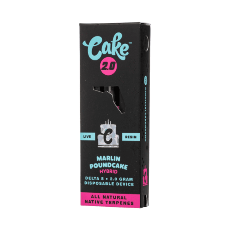 Cake 2g Delta 8 Live Resin Disposable Vape 1ct - Premium  from H&S WHOLESALE - Just $14! Shop now at H&S WHOLESALE