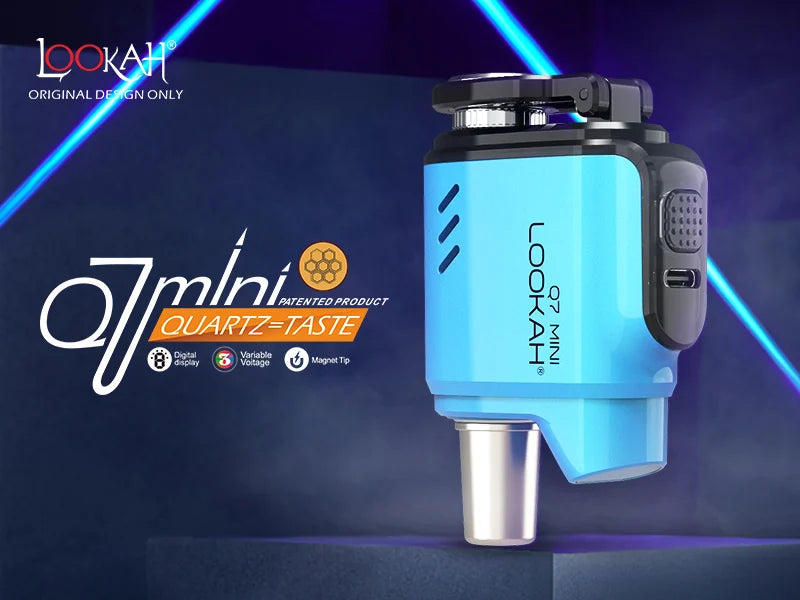 Lookah Q7 Mini Enail Banger Vaporizer Dab Rig - Premium  from H&S WHOLESALE - Just $39.99! Shop now at H&S WHOLESALE