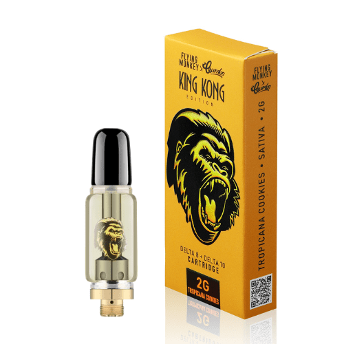Flying Monkey + Crumbs King Kong 2g D8 & D10 cartridges - Premium  from H&S WHOLESALE - Just $11.00! Shop now at H&S WHOLESALE