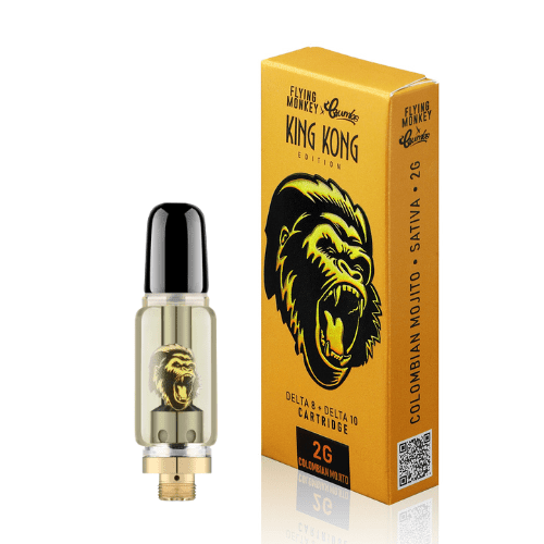Flying Monkey + Crumbs King Kong 2g D8 & D10 cartridges - Premium  from H&S WHOLESALE - Just $11.00! Shop now at H&S WHOLESALE