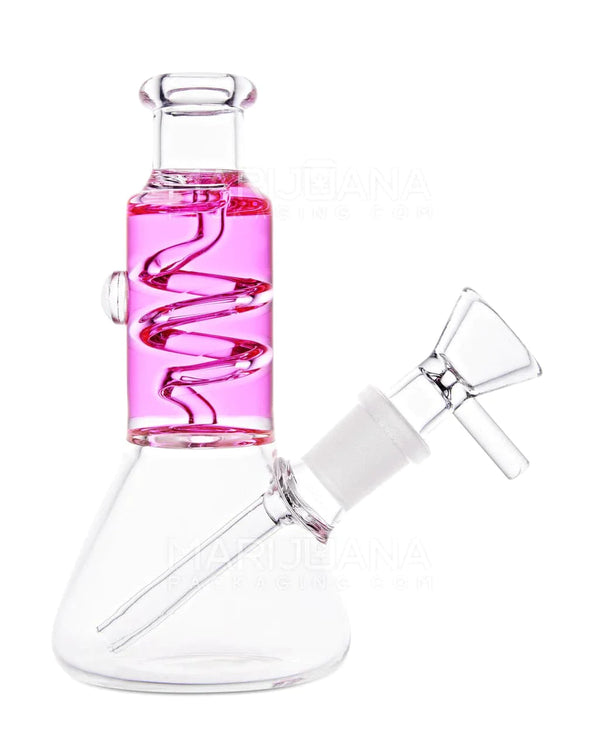 ALeaf® 6’’ Glycerin Water Pipe With Banger Mix Color 1ct AL 9000 - Premium  from H&S WHOLESALE - Just $15! Shop now at H&S WHOLESALE