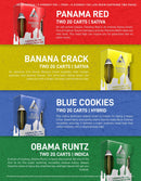 Extrax Splat Two 2g 9-Hydroxy & 8-Hydroxy & THC-M cartridges - Premium  from H&S WHOLESALE - Just $20.00! Shop now at H&S WHOLESALE