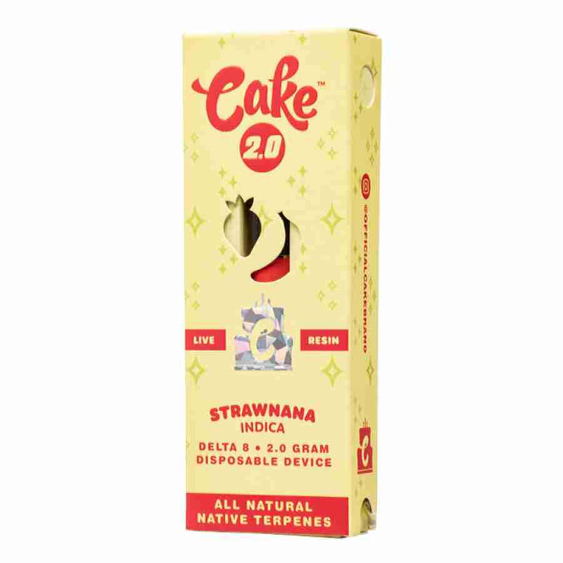 Cake 2g Delta 8 Live Resin Disposable Vape 1ct - Premium  from H&S WHOLESALE - Just $14! Shop now at H&S WHOLESALE
