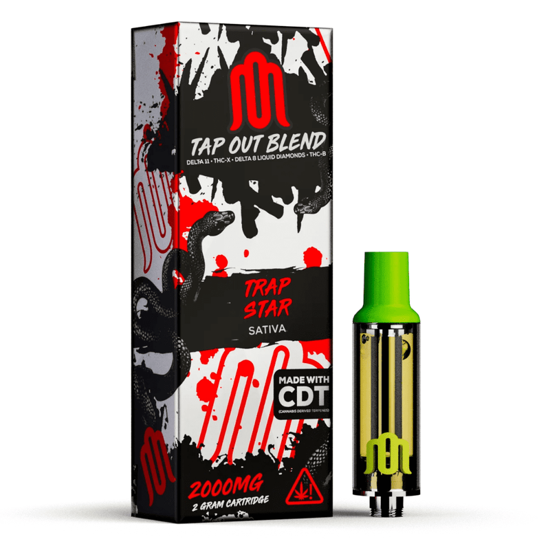 MODUS Tap Out Blend 2g D11 & THC-X & THC-B & D8 Liquid Diamond 1ct Cartridge - Premium  from H&S WHOLESALE - Just $12! Shop now at H&S WHOLESALE
