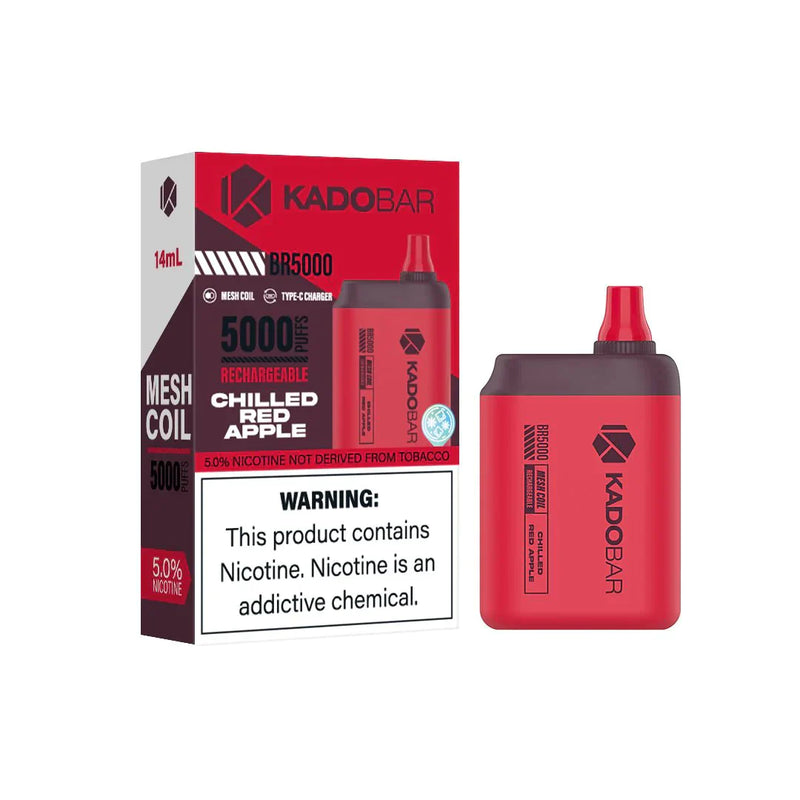 KADO Bar BR5000 puffs disposables vape 5ct box - Premium  from H&S WHOLESALE - Just $28.75! Shop now at Y&M WHOLESALE